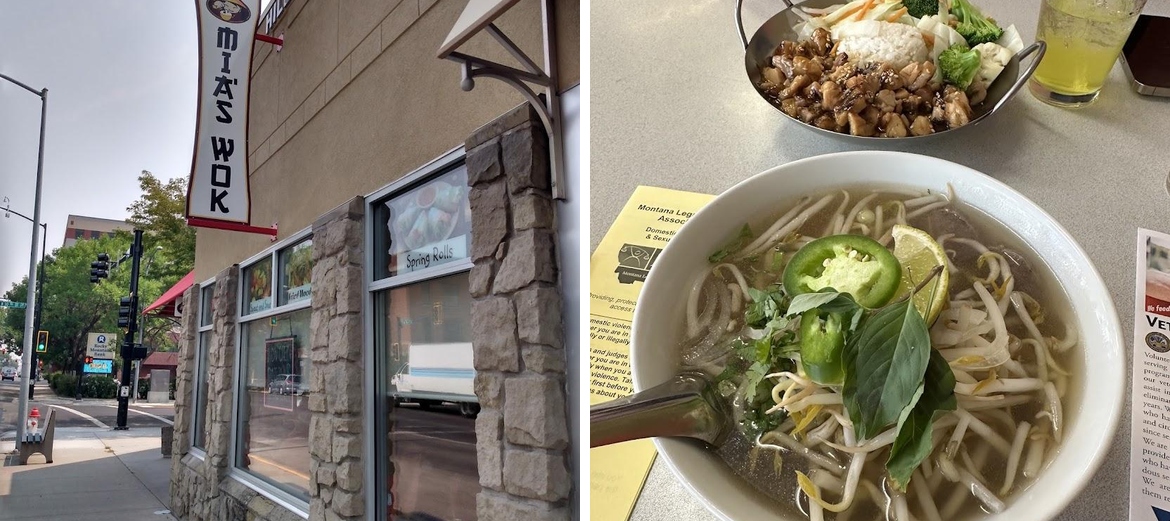 Mia’s Wok Menu